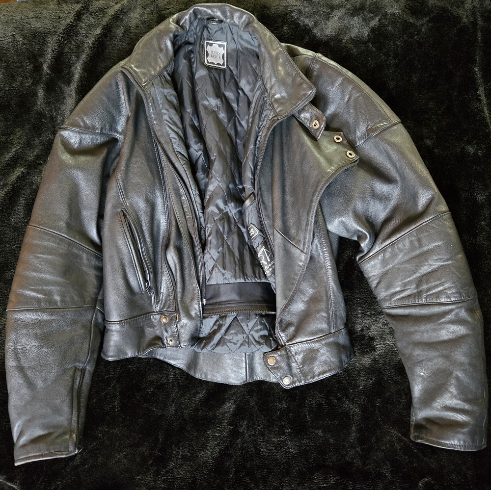 Men's Black Leather Jacket